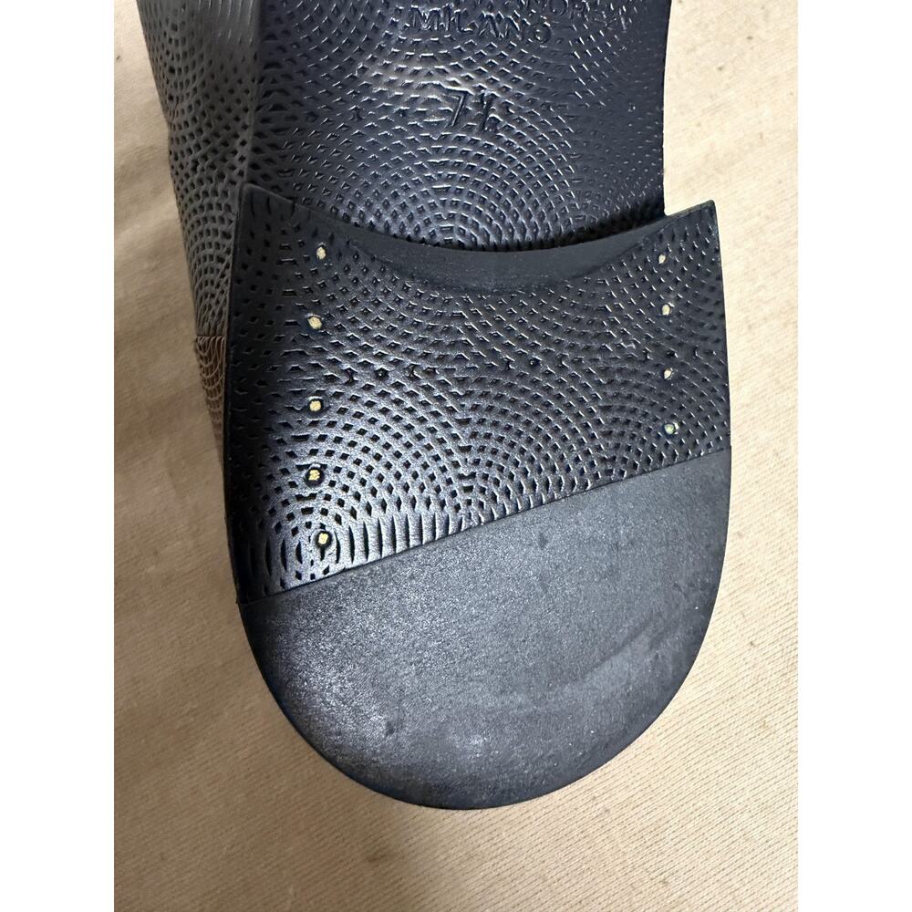 Cesare Paciotti Dress Shoes Mens Size 7.5 Gray Embossed Leather Slip On Italy - Picture 12 of 13